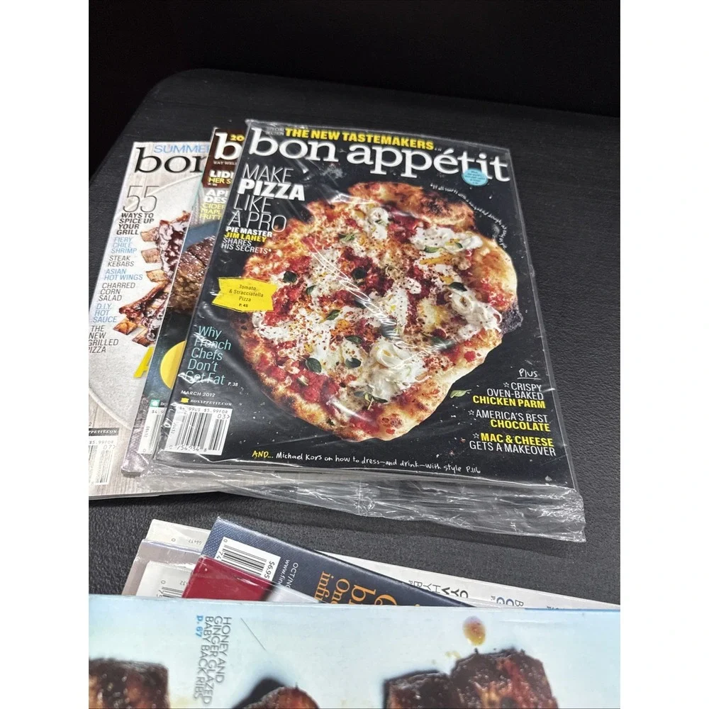 LOT OF 10 BON APPETIT MAGAZINES Jan, Jun-Nov GOURMET